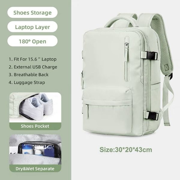 handgepack-rucksack-damen-35-liter-reise-grosse-15-16-zoll-laptop-business-tasche-multifunktion-usb-ladung-schoolbag-schuhe-tasche