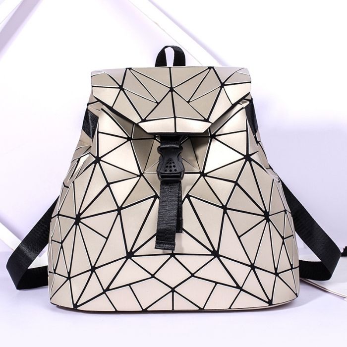 mini-rucksack-damen-matte-geometrische-holografische-kordeltasche-fur-jugendliche-alltag-modern-elegant-trend