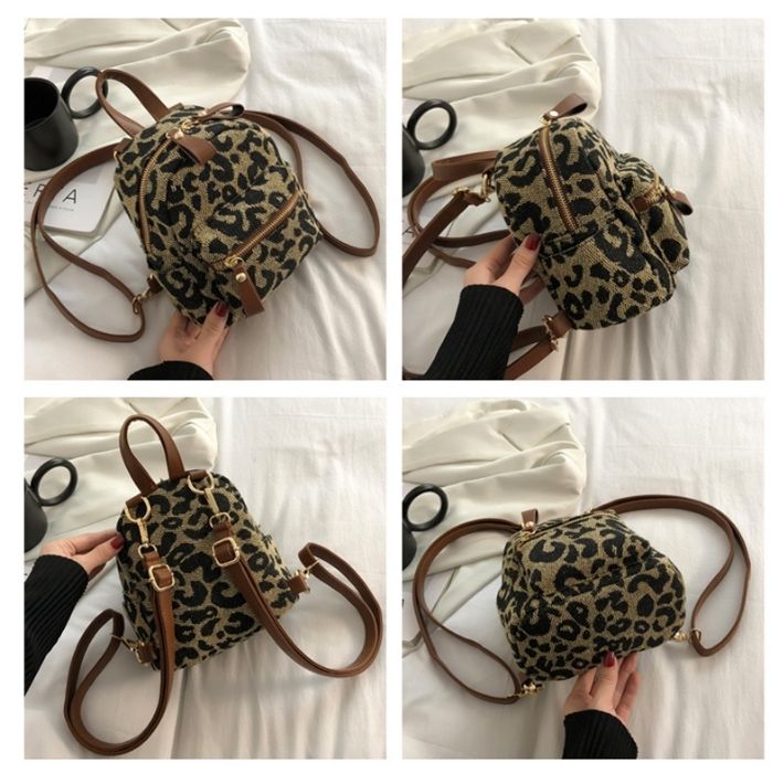 mini-rucksack-damen-mode-hohe-qualitat-leopardenmuster-nylon-reisen-kleine-schultaschen-teenager-madchen-alltag-modern-elegant-trend