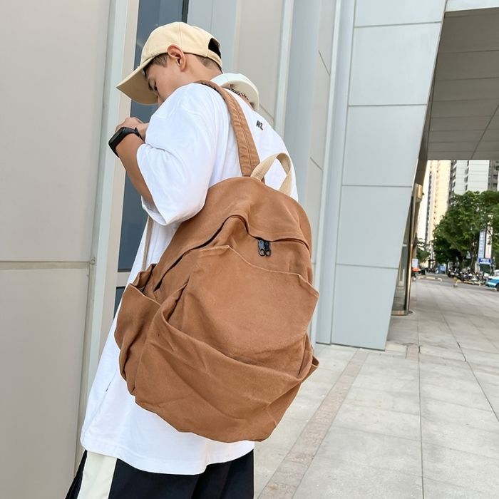 rucksack-damen-elegant-coole-baumwolle-schultasche-schulter-reise-mode-leinwand-trend-modern