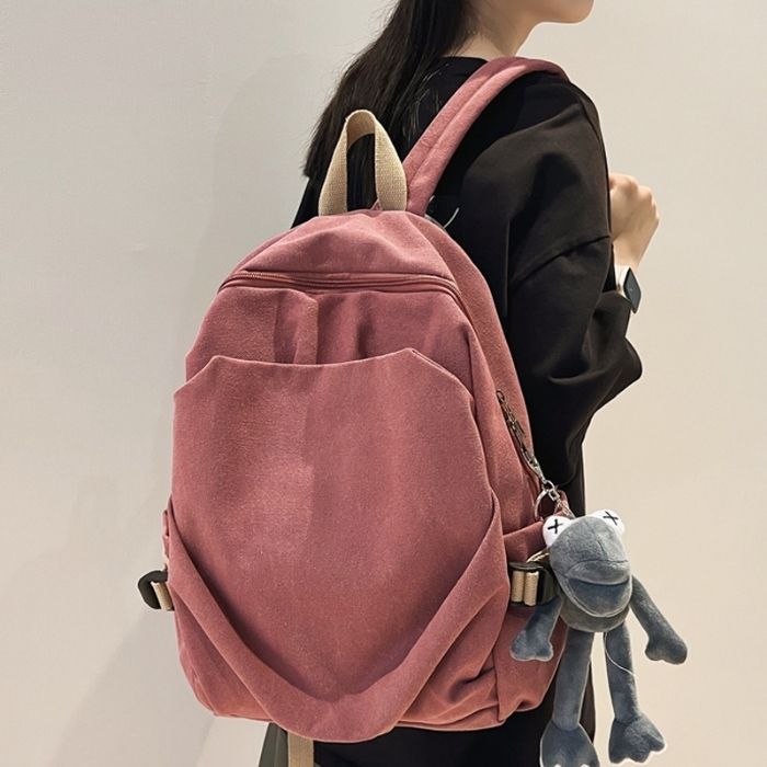 rucksack-damen-sportlich-leinwand-college-retro-reisetasche-laptop-student-mode-vintage-trend-alltag-modern-elegant
