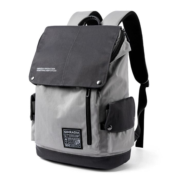     rucksack-herren-alltag-laptop-waterproof-2023-vintage-casual-solid-colour-oxford-large-capacity-travel-multifunction-trend-modern-elegant